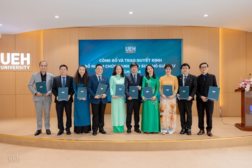 UEH Ceremony for the Announcement and Appointment of the 2024 Professors and Associate Professors