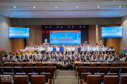 Đại hội Đại biểu Hội Sinh viên Việt Nam Đại học Kinh tế Thành phố Hồ Chí Minh lần thứ XIV, nhiệm kỳ 2025 – 2028: “Tuổi trẻ UEH Chuyên nghiệp – Bản lĩnh – Trí tuệ – Toàn diện giá trị – Phát triển bền vững”