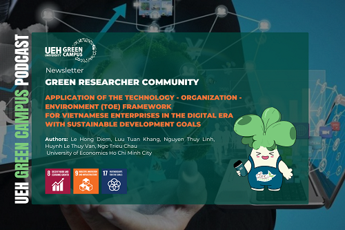 [Research Contribution] Application of the Technology – Organization – Environment (TOE) Framework for Vietnamese Enterprises in the Digital Era with Sustainable Development Goals
