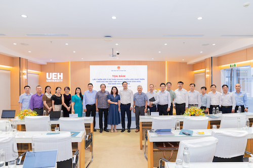 Tọa đàm góp ý Khung chiến lược phát triển Giáo dục đại học Việt Nam 2026-2035, tầm nhìn 2045 tại UEH