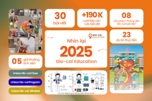 Nhìn lại chuỗi hoạt động truyền thông thương hiệu đào tạo UEH Glo-cal Education 2025: Những lớp học đưa tri thức toàn cầu gặp gỡ thực tiễn địa phương