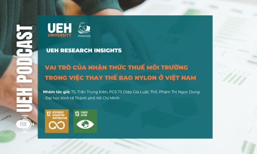 [Research Contribution] Vai trò của nhận thức thuế môi trường trong việc thay thế bao nylon ở Việt Nam