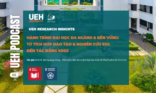 [Research Contribution] Hành trình Đại học Đa ngành & Bền vững: Từ tích hợp đào tạo & nghiên cứu ESG đến tác động SDGs