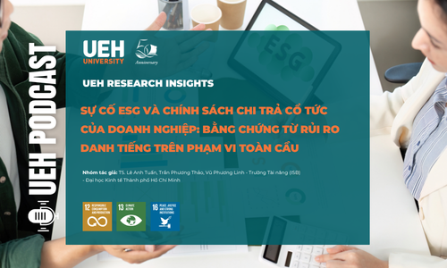 [Research Contribution] Sự cố ESG và chính sách chi trả cổ tức của doanh nghiệp: Bằng chứng từ rủi ro danh tiếng trên phạm vi toàn cầu