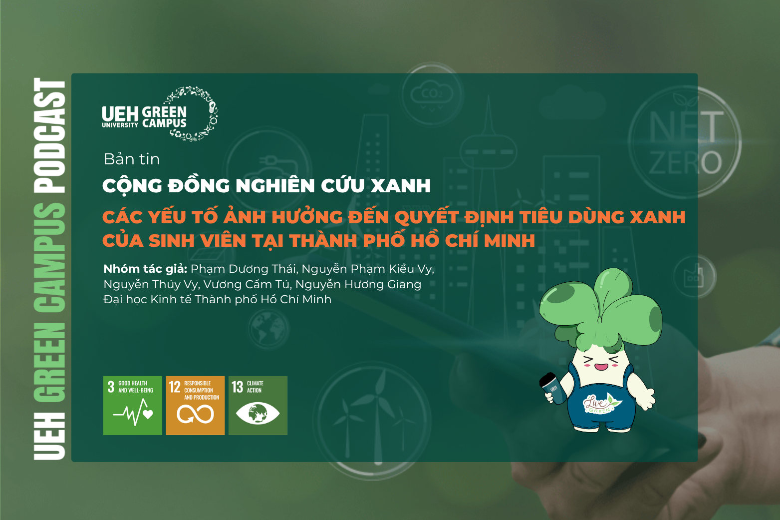 [Research Contribution] Các yếu tố ảnh hưởng đến quyết định tiêu dùng xanh của sinh viên tại Thành phố Hồ Chí Minh