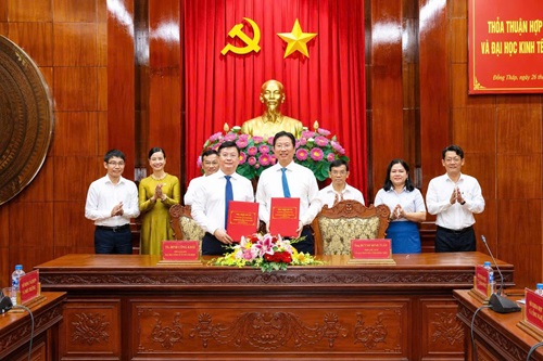 UEH và UBND tỉnh Đồng Tháp ký kết hợp tác giai đoạn 2026 – 2030: Tăng cường hợp tác phát triển nguồn nhân lực, khoa học công nghệ và đổi mới sáng tạo