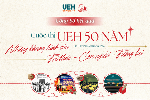 UEH công bố các tác phẩm tiêu biểu Cuộc thi “UEH 50 năm – Những khung hình của tri thức – con người – tương lai”