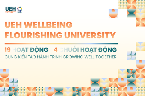 UEH Wellbeing – Flourishing University: 19 hoạt động, 4 chuỗi hành động cùng kiến tạo hành trình “Growing Well Together”